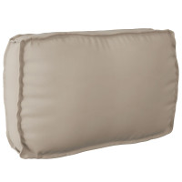 Produktbild för Pallkuddset 3 pcs Taupe Oxford Tyg