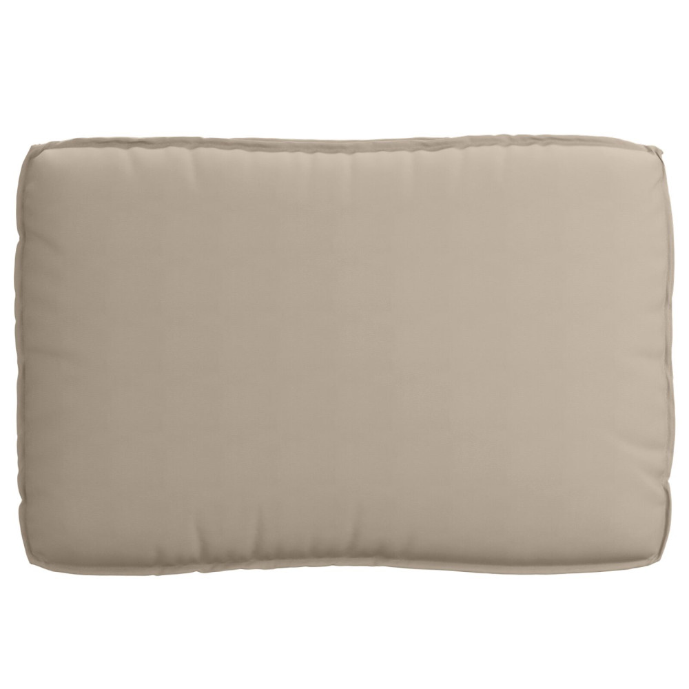 Produktbild för Pallkuddset 3 pcs Taupe Oxford Tyg