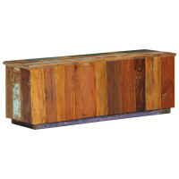 Produktbild för Skoskåp med hylla Brun 110 x 35 x 40 cm Solid återvunnen trä
