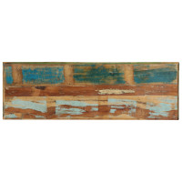 Produktbild för Skoskåp med hylla Brun 110 x 35 x 40 cm Solid återvunnen trä