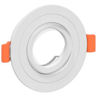 Produktbild för Spotlight 6 pcs Vit 9 x 9 x 2 cm Aluminium
