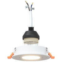 Produktbild för Spotlight 6 pcs Vit 9 x 9 x 2 cm Aluminium
