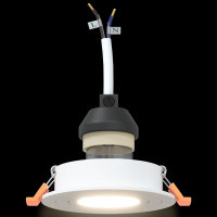 Produktbild för Spotlight 6 pcs Vit 9 x 9 x 2 cm Aluminium