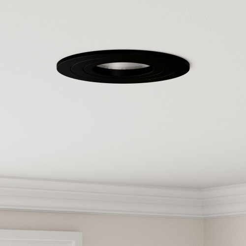 vidaXL Spotlight 24 pcs Svart 9 x 9 x 2 cm Aluminium