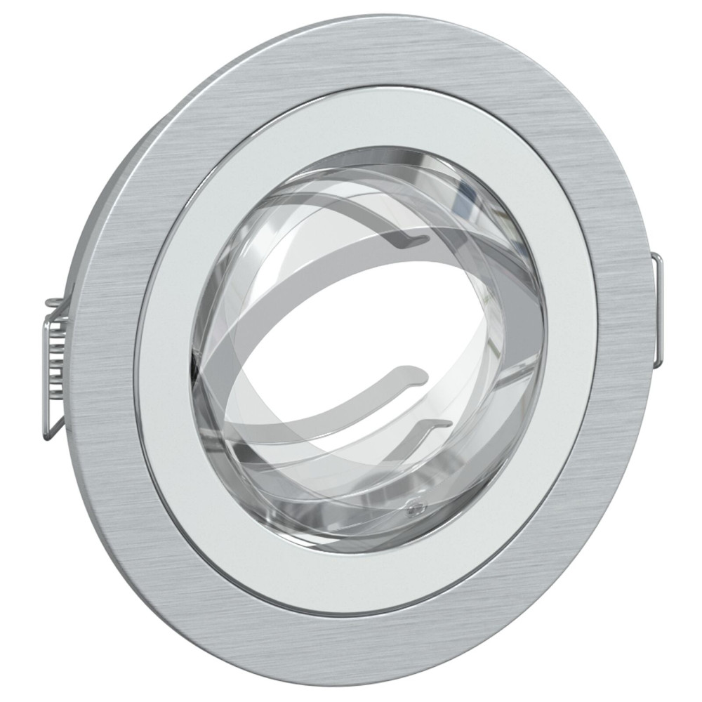 Produktbild för Spotlight 6 pcs Silver 9 x 9 x 2 cm Aluminium