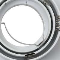 Produktbild för Spotlight 6 pcs Vit 9 x 9 x 2 cm Aluminium