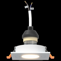 Produktbild för Spotlight 12 pcs Vit 9 x 9 x 2 cm Aluminium