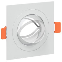 Produktbild för Spotlight 24 pcs Vit 9 x 9 x 2 cm Aluminium