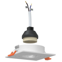 Produktbild för Spotlight 24 pcs Vit 9 x 9 x 2 cm Aluminium