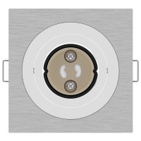 Produktbild för Spotlight 12 pcs Silver 9 x 9 x 2 cm Aluminium