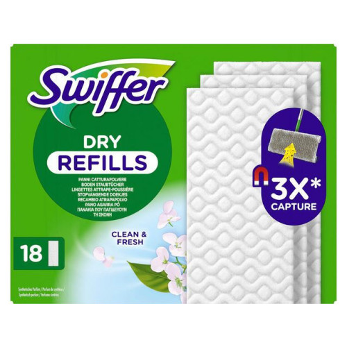 Swiffer Dammtrasa SWIFFER dry refill 18/fp