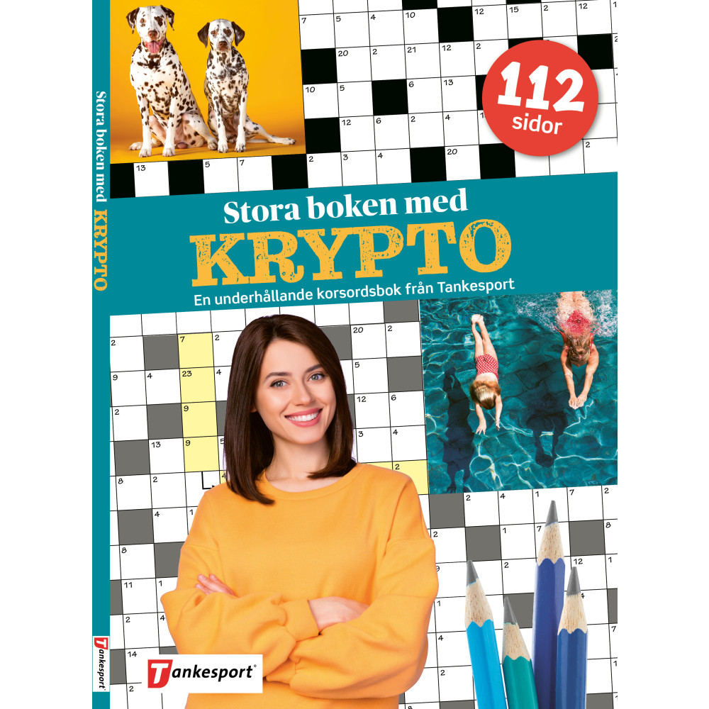 Produktbild för Stora boken med Krypto (häftad)