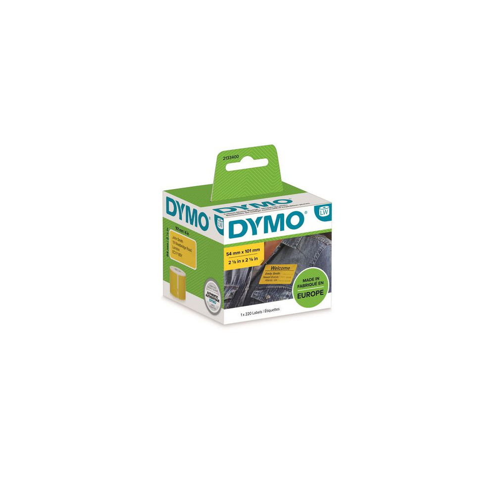 Produktbild för Etikett DYMO LW 54x101mm 220/fp