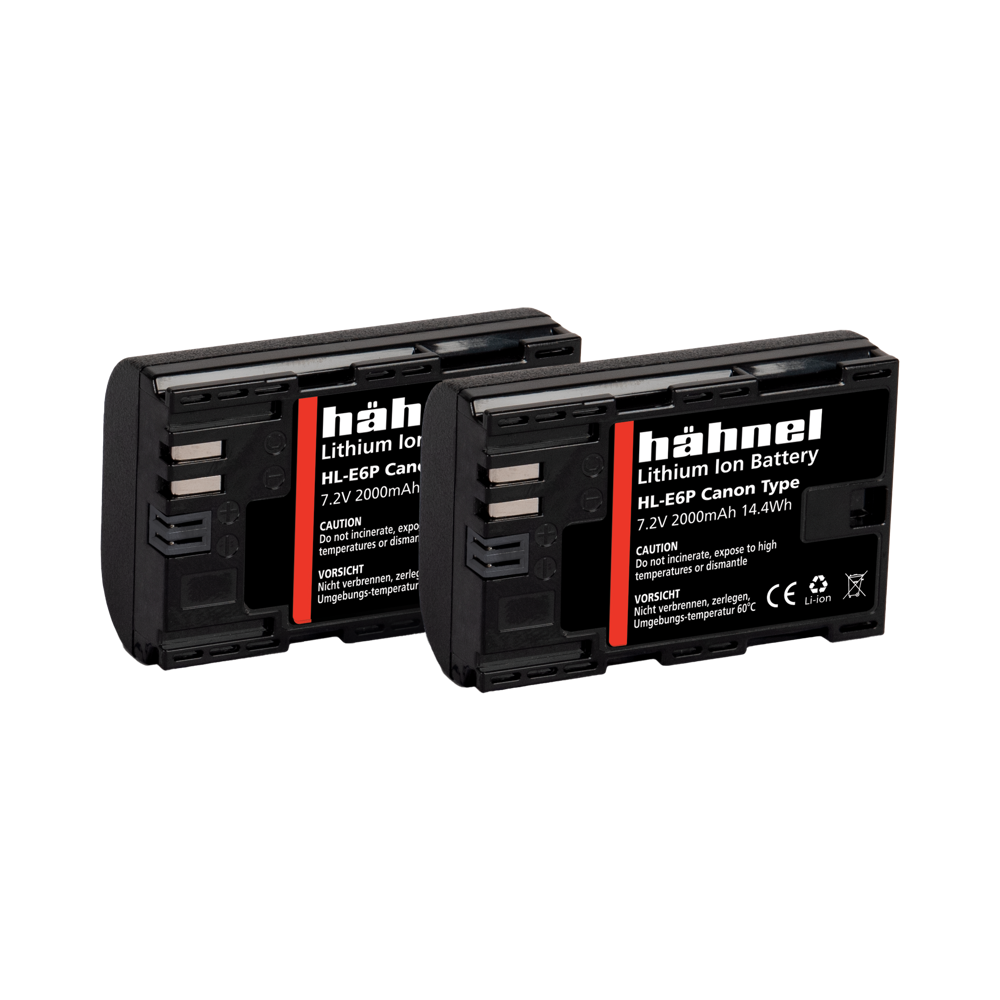 Produktbild för Hähnel Battery Canon HL-E6P / LP-E6P Twin Pack