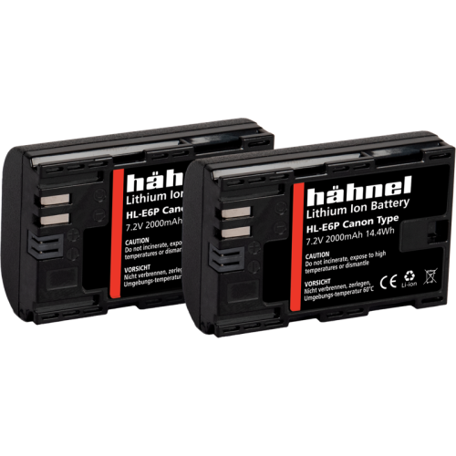 HÄHNEL Hähnel Battery Canon HL-E6P / LP-E6P Twin Pack