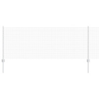Produktbild för Svetsat trådgärd med stolpe 10 x 0,8 m (B x H)