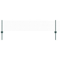 Produktbild för Svetsat trådstängsel 10 x 0,4 m (B x H) PVC-belagda stål Grön