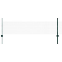 Produktbild för Svetsat trådstängsel 10 x 0,5 m (B x H) PVC-belagda stål Grön
