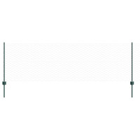 Produktbild för Utomhus hexagonal stängsel med stolpe 100 x 0,8 m Grön Mesh