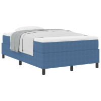 Produktbild för Bäddfjäder Blå och Vit 120 x 200 cm Kordread tyg