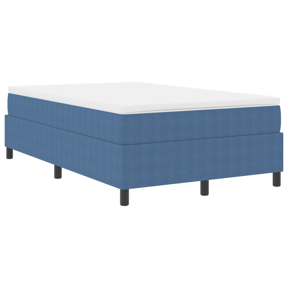 Produktbild för Bäddfjäder Blå och Vit 120 x 200 cm Kordread tyg