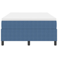 Produktbild för Bäddfjäder Blå och Vit 120 x 200 cm Kordread tyg