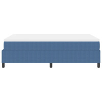 Produktbild för Bäddfjäder Blå och Vit 120 x 200 cm Kordread tyg