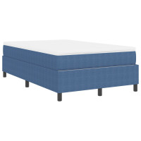 Produktbild för Bäddfjäder Blå och Vit 120 x 200 cm Kordread tyg