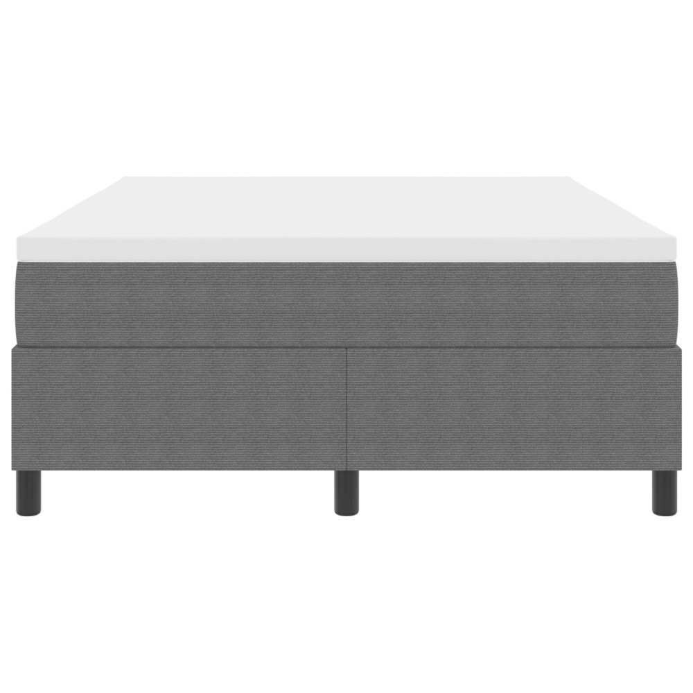 Produktbild för Bäddfjäder Ljusgrå och vit. 140 x 200 cm Kordread tyg