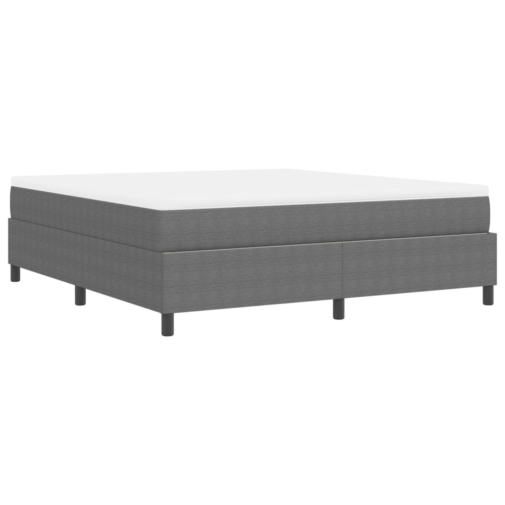 Produktbild för Bäddfjäder Ljusgrå och vit. 180 x 200 cm Kordread tyg