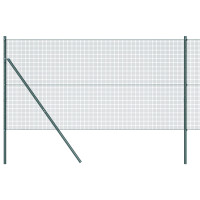 Produktbild för Markfixerat Svetsat Stängsel 25 x 1,4 m (B x H)