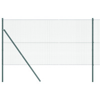 Produktbild för Markfixerat Svetsat Stängsel 25 x 1,4 m (B x H)