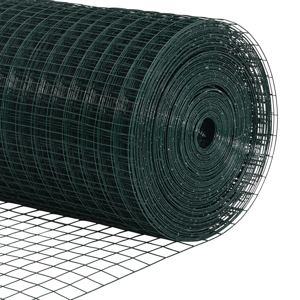 Produktbild för Markfixerat Svetsat Stängsel 25 x 1,4 m (B x H)
