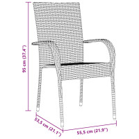 Produktbild för Trädgårdsmöbelset 3 pcs Grå Pulverlackerat stål