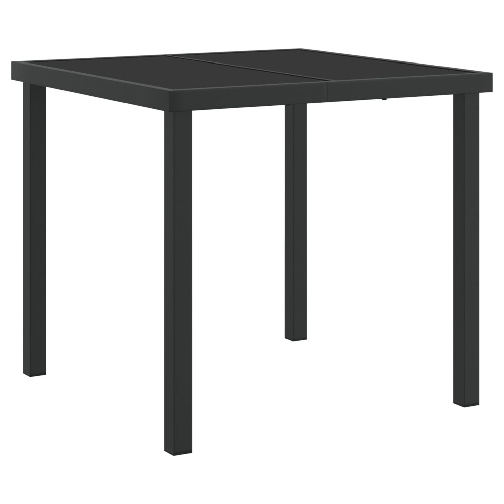 Produktbild för Trädgårdsmöbelset med kudde 3 pcs Grå konstrotting