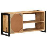Produktbild för Skobänk Brun 100 x 40 x 50 cm Massivt Mangoträ