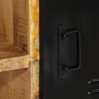 Produktbild för Skobänk Brun 100 x 40 x 50 cm Massivt Mangoträ
