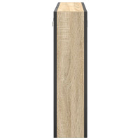 Produktbild för Spegelskåp med hylla Sonoma-ek 60 x 16 x 60 cm Konstruerat trä