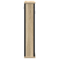 Produktbild för Spegelskåp med hylla Sonoma-ek 42 x 12 x 60 cm Konstruerat trä