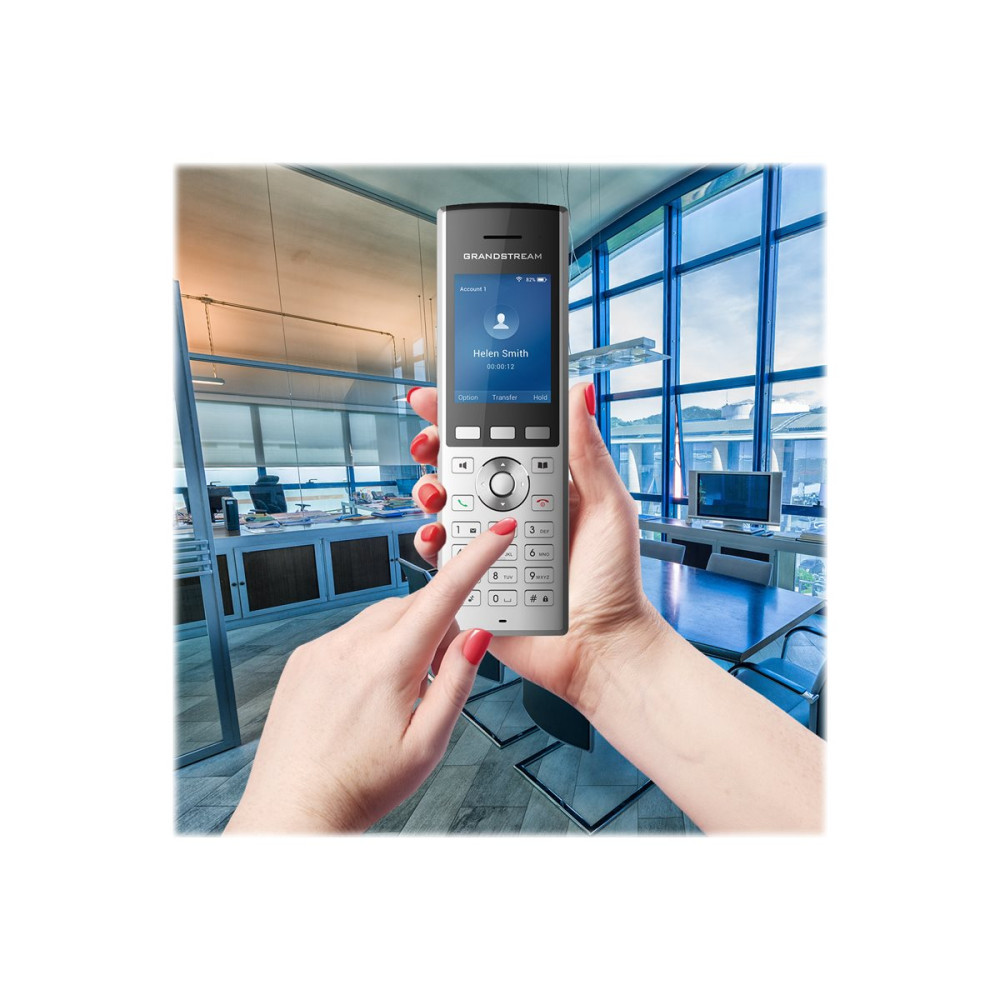 Produktbild för Grandstream WP820 - VoIP-telefon - med Bluetooth interface - 3-riktad samtalsförmåg