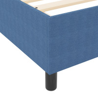 Produktbild för Bäddfjäder Blå och Vit 80 x 200 cm Kordread tyg