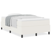 Produktbild för Bäddfjäder Grädde och vit 120 x 190 cm Kordread tyg