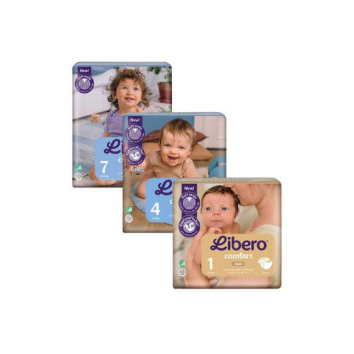 Libero Blöja LIBERO Comfort 1 2-5kg 24/fp