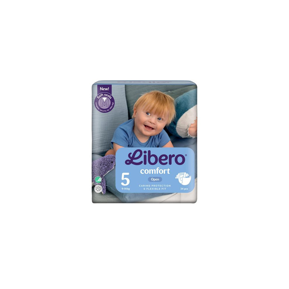 Produktbild för Blöja LIBERO Comfort 5 9-14kg 34/fp