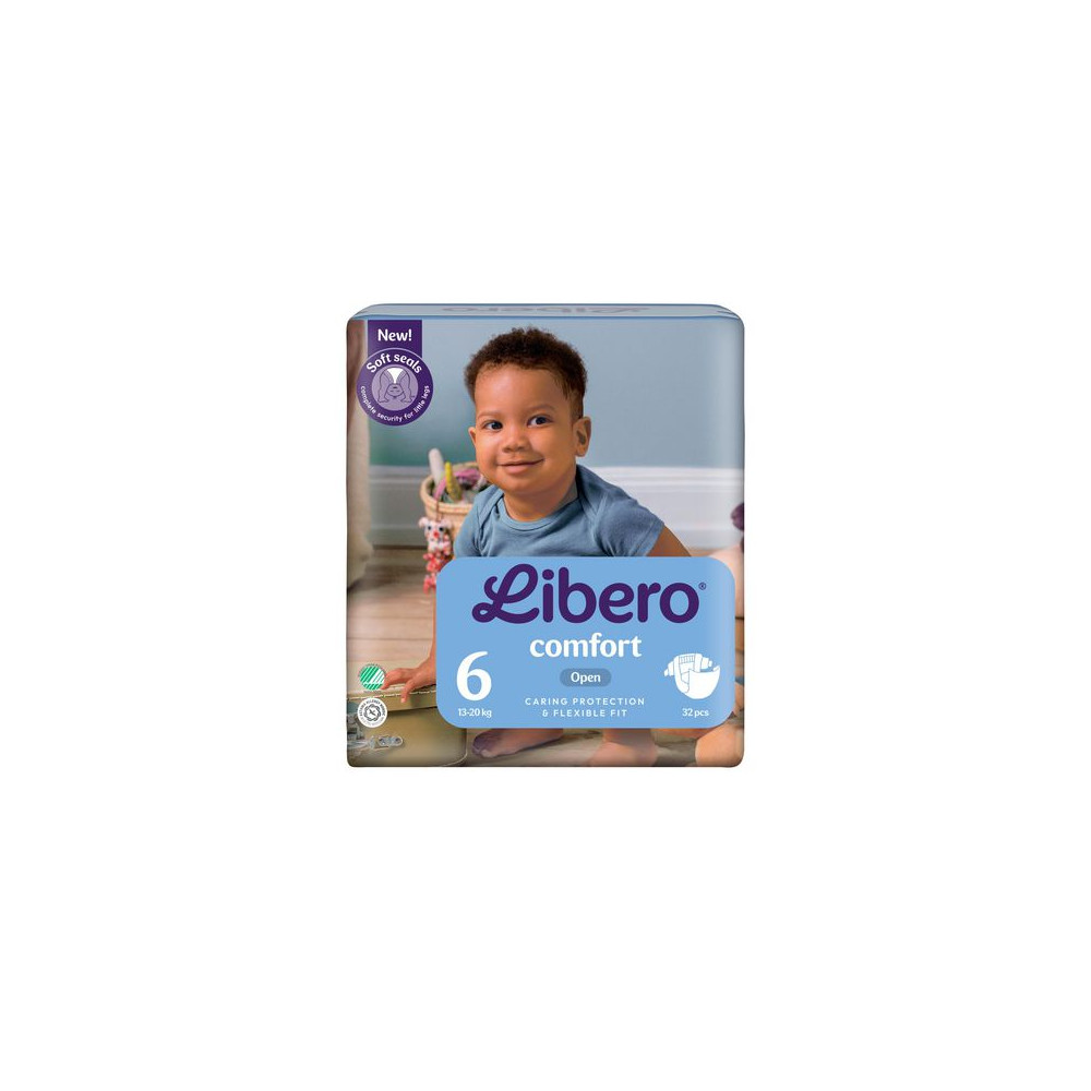 Produktbild för Blöja LIBERO Comfort 6 13-20kg 32/fp