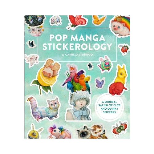 Camilla D'Errico Pop Manga Stickerology (pocket, eng)