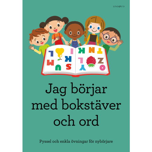 Lind & Co Jag börjar med bokstäver och ord : pyssel och enkla övningar för nybörjare (häftad)
