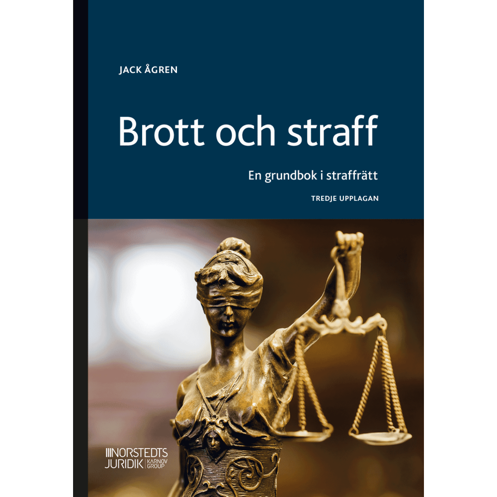 Produktbild för Brott och straff : en grundbok i straffrätt (häftad)