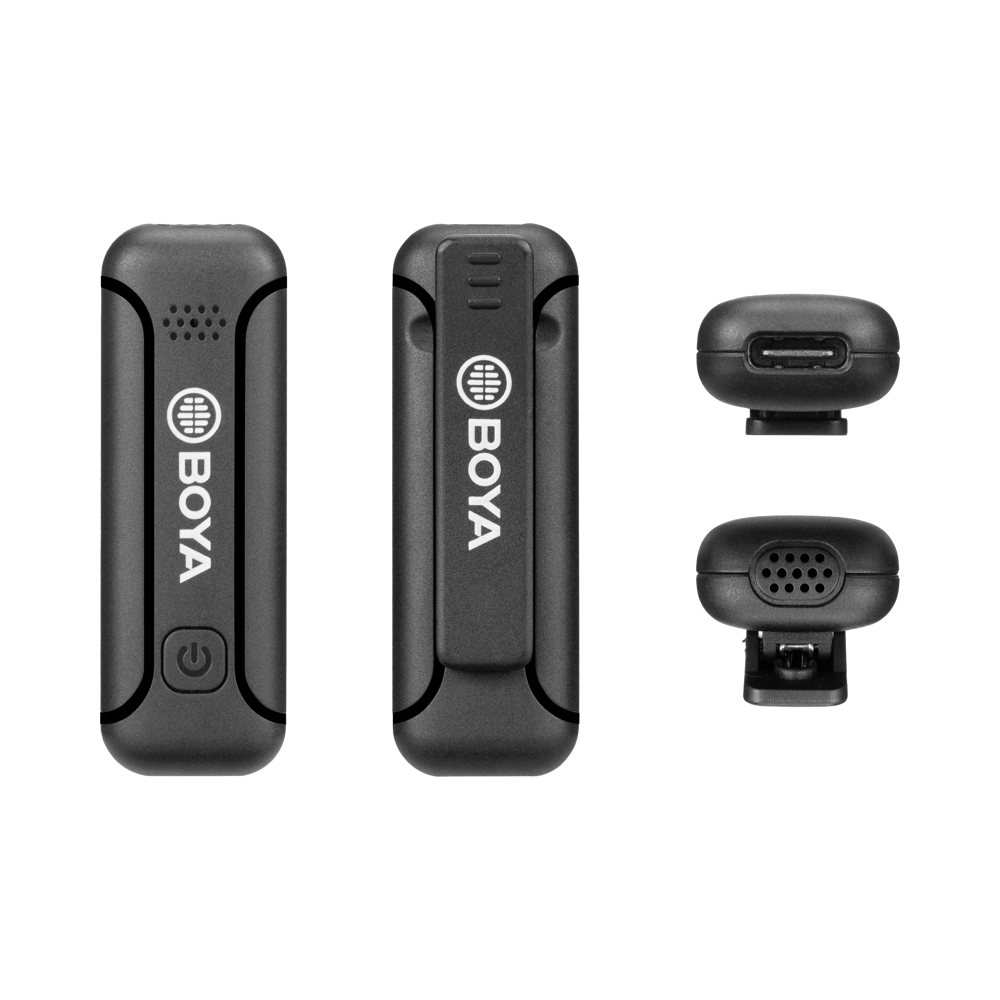 Produktbild för Boya BY-WM3T2-D1 - 2.4G Mini Wireless Microphone - for iOS devices 1+1