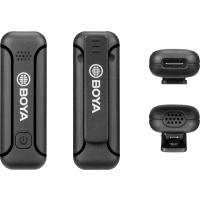 Produktbild för Boya BY-WM3T2-D1 - 2.4G Mini Wireless Microphone - for iOS devices 1+1